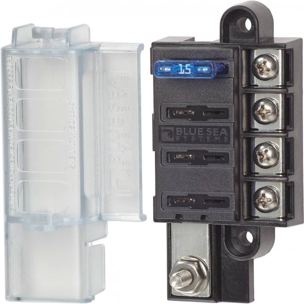 ST Blade Compact Fuse Blocks - 4 Circuits