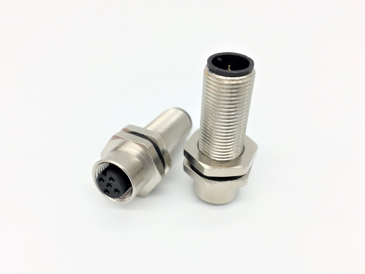 Metal Nut Bulkhead M12 Series EPTechnologies GmbH